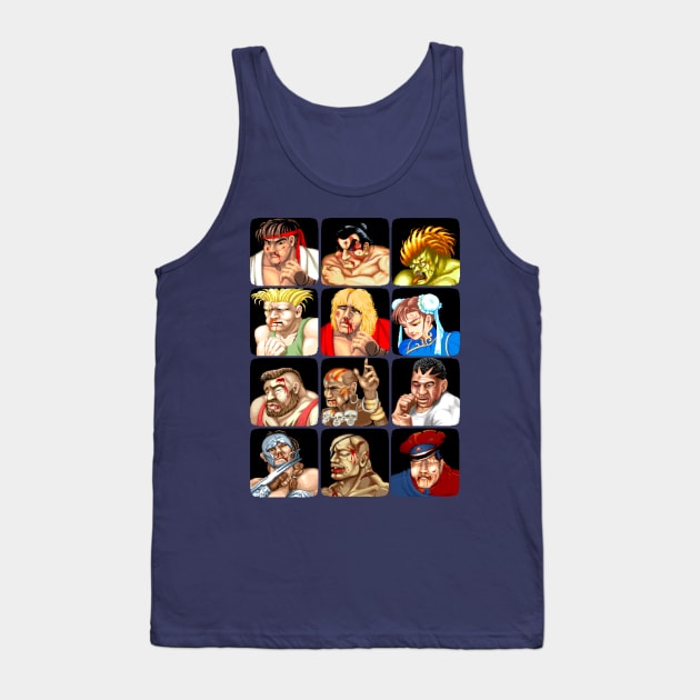 Defeated Portraits Tank Top by allysontx